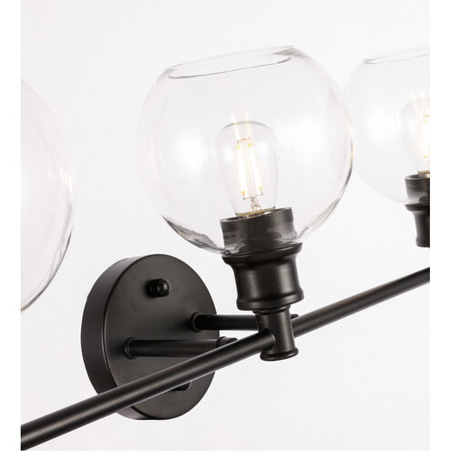 Collier 5 Light 47 inch Black Wall sconce Wall Light