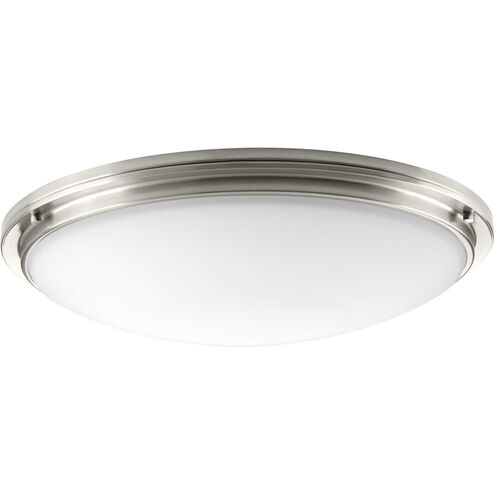 Apogee LED 27 inch Brushed Nickel Flush Mount Ceiling Light, Progress LED