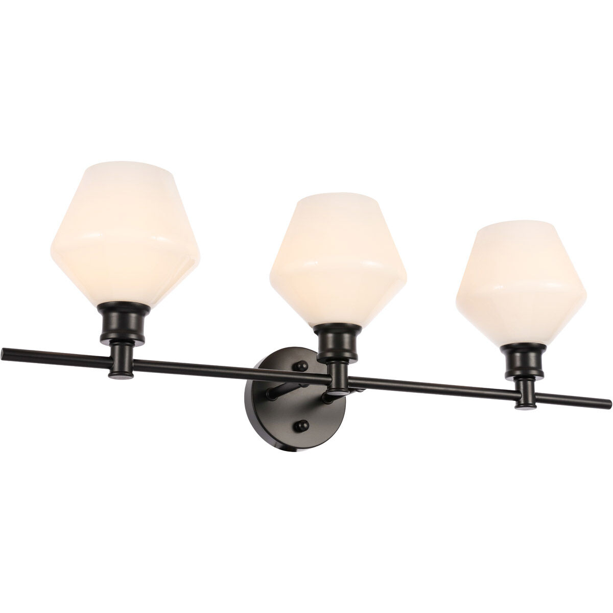 Rochester 3 Light 28 inch Black Wall sconce Wall Light