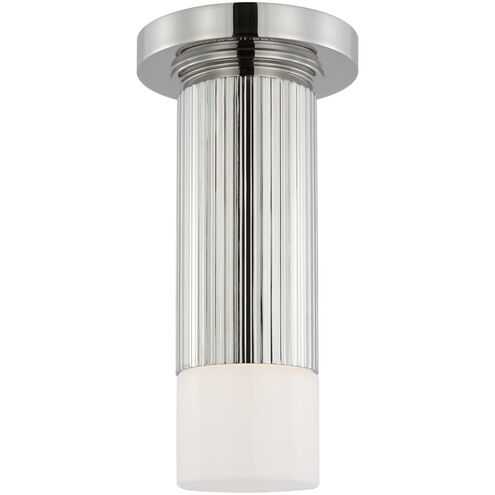 Thomas O'Brien Ace LED 3.5 inch Polished Nickel Monopoint Flush Mount Ceiling Light
