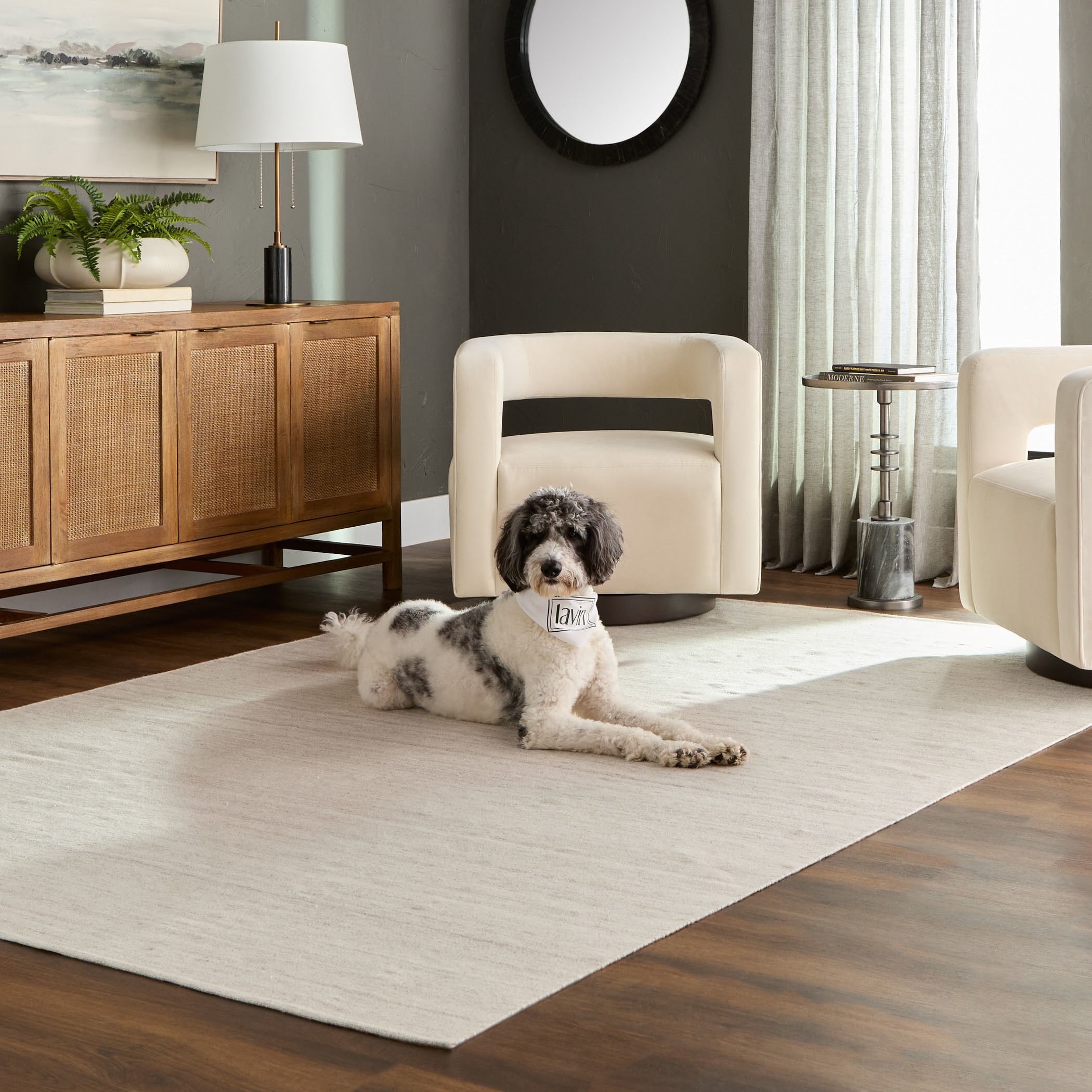 Kiran 36 X 24 inch Silver Rug in 2 x 3