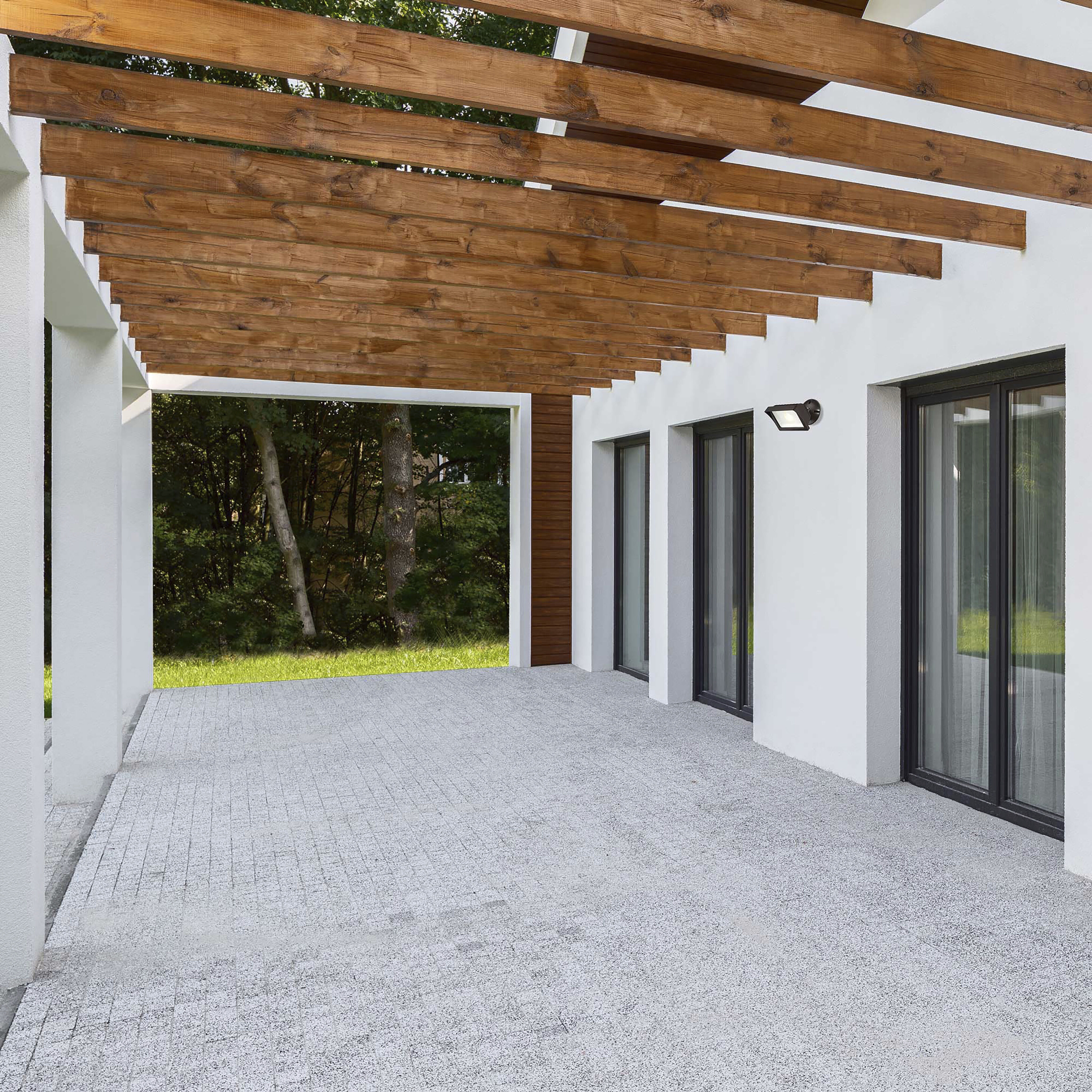 EnviroLite Security Flood Light in White