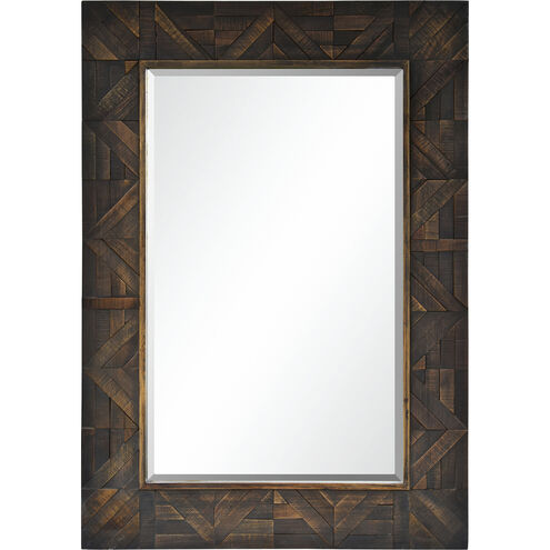 Madden 42 X 30 inch Dark Brown Wall Mirror