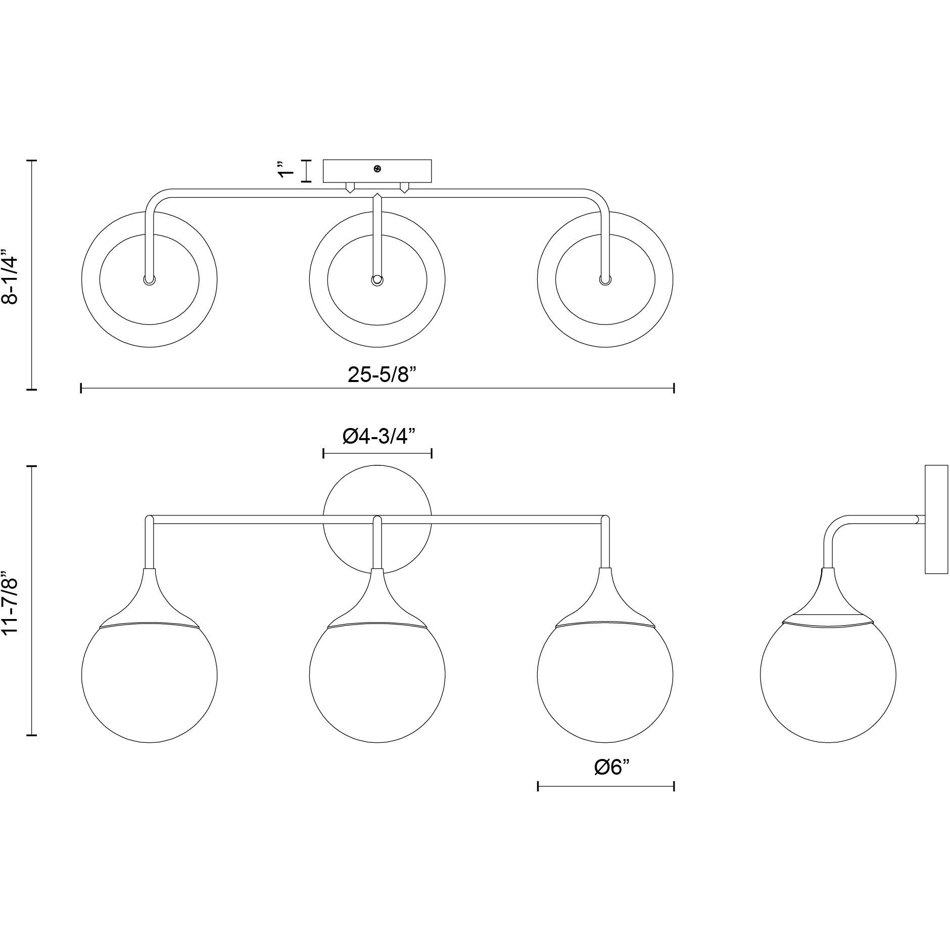 Alora Mood Nouveau Bath Vanity Light Wall Light in Aged Gold