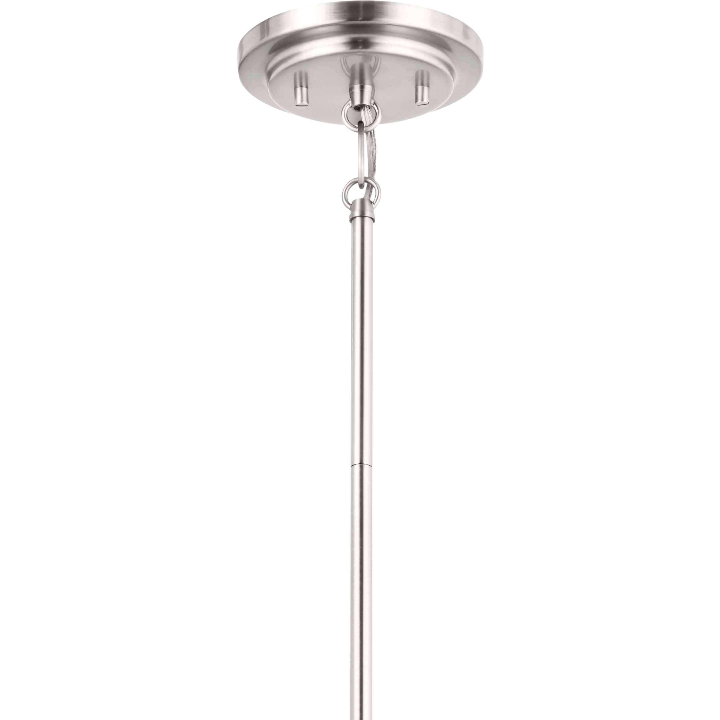 Ali 6 Light 28 inch Polished Nickel Chandelier Ceiling Light