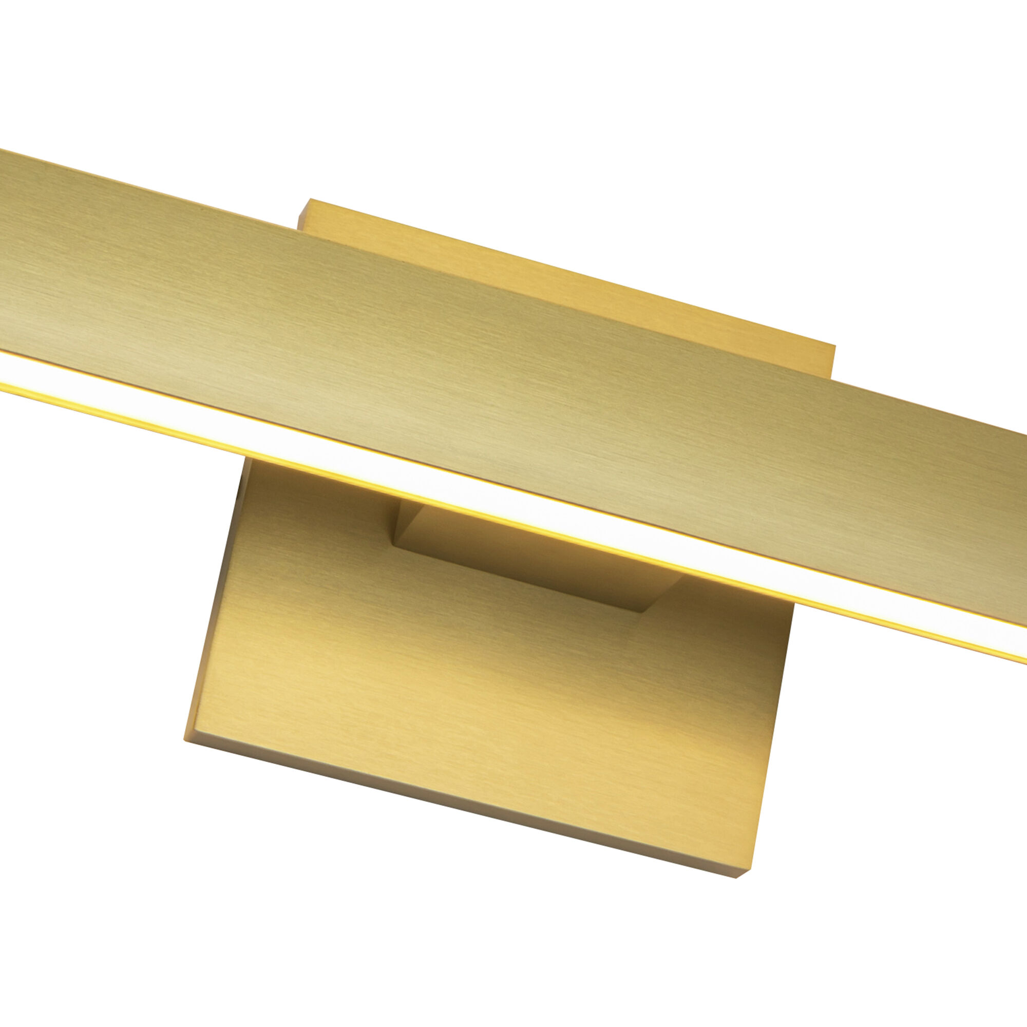 Vera Bath Vanity Light Wall Light in Brushed Gold