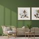 Florals Collection White Framed Art