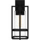 Damien 1 Light 17 inch Earth Black Outdoor Wall Lantern