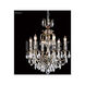 Brindisi 6 Light 21 inch Monaco Bronze Crystal Chandelier Ceiling Light