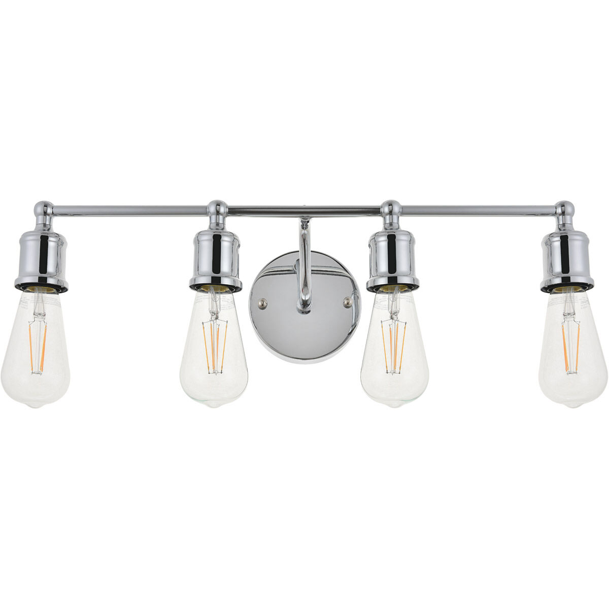 Serif 4 Light 22 inch Chrome Wall Sconce Wall Light