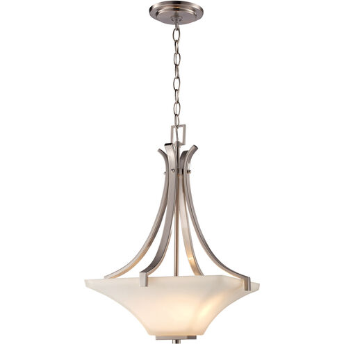 Cameo 2 Light 14 inch Brushed Nickel Pendant Ceiling Light