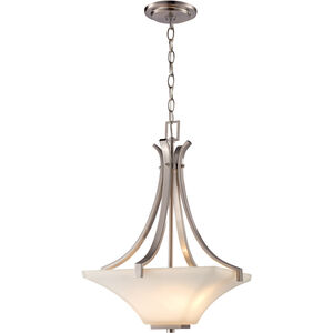 Cameo 2 Light 14 inch Brushed Nickel Pendant Ceiling Light
