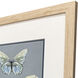 Butterfly Beauties Blue and Green and Brown and Multi Framed Art, Propac