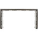 Nelson 60 X 14 inch Ebony Walnut and White Console in Ebony with White