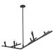 Oaks 12 Light 24 inch Black Chandelier Ceiling Light