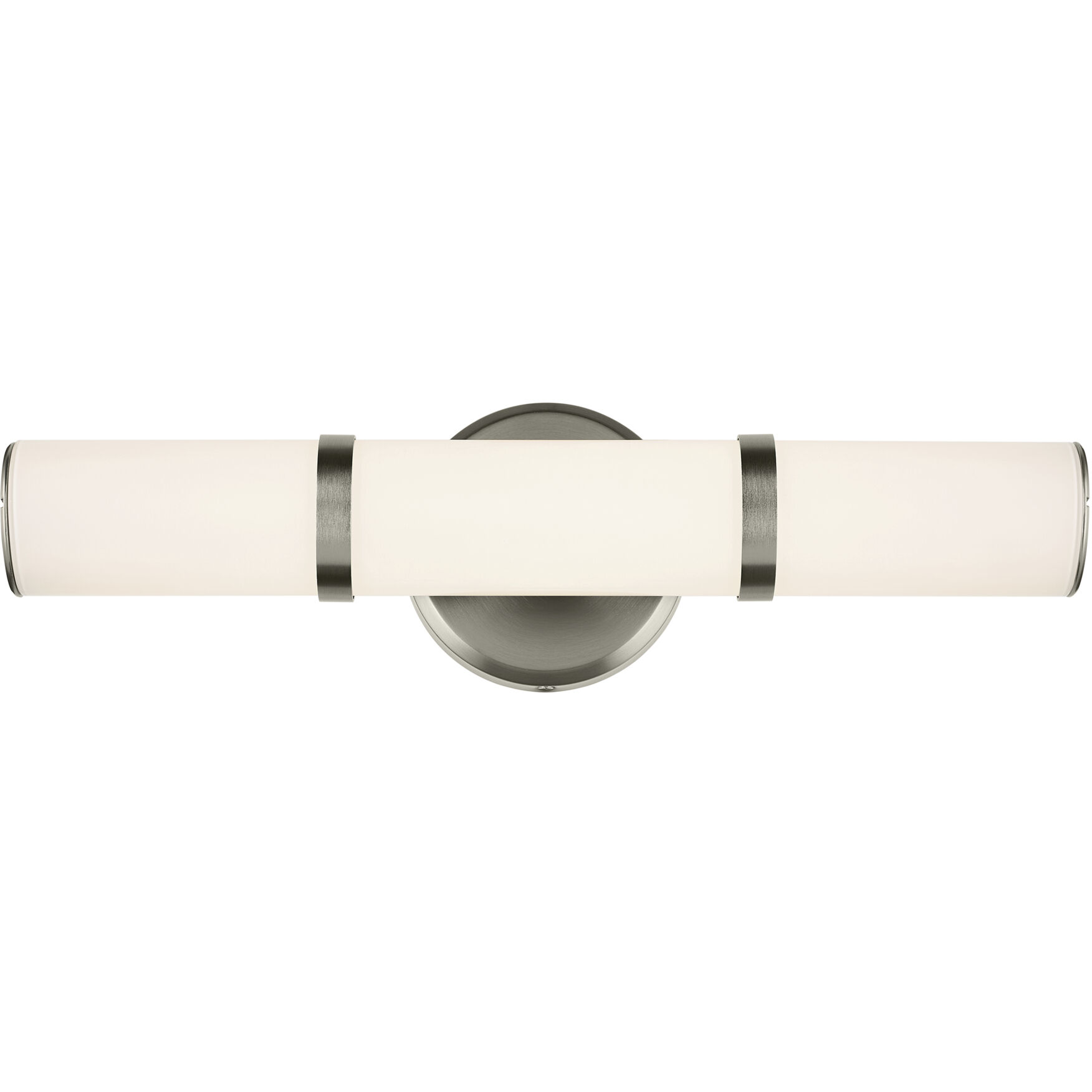 Rosh LED 18 inch Brushed Nickel Bath Bar Wall Light, Small
