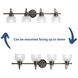 Archie 4 Light 35.5 inch Venetian Bronze Bath Vanity Wall Light