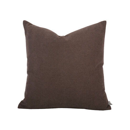 Square 20 inch Oxford Chocolate Pillow