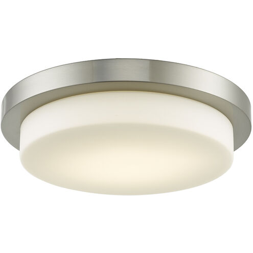 Step LED 15.75 inch Brushed Nickel Flush Mount Ceiling Light