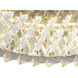 Alya LED 11.81 inch Polished Nickel Flush Mount Ceiling Light