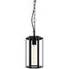 Creed LED 5.25 inch Matte Black Pendant Ceiling Light