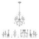 Theophilia 5 Light 21 inch Chrome Chandelier Ceiling Light