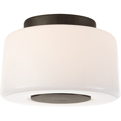 Barbara Barry Acme 3 Light 9 inch Bronze Flush Mount Ceiling Light, Small