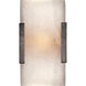 Kelly Wearstler Covet LED 5.25 inch Bronze Wide Clip Bath Sconce Wall Light