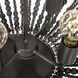 Liam 32.28 inch Black Chandelier Ceiling Light