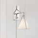 Fulton 18 inch 60.00 watt Polished Nickel Task Sconce Wall Light
