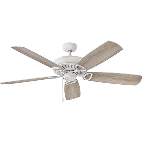 Gladiator 60 inch Chalk White with Chalk White/Weathered Wood Blades Ceiling Fan