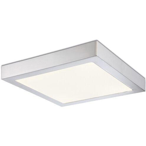 Avon 16 inch Satin Nickel Flush Mount Ceiling Light, Large