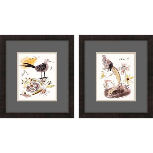 Animals Collection Orange Framed Art