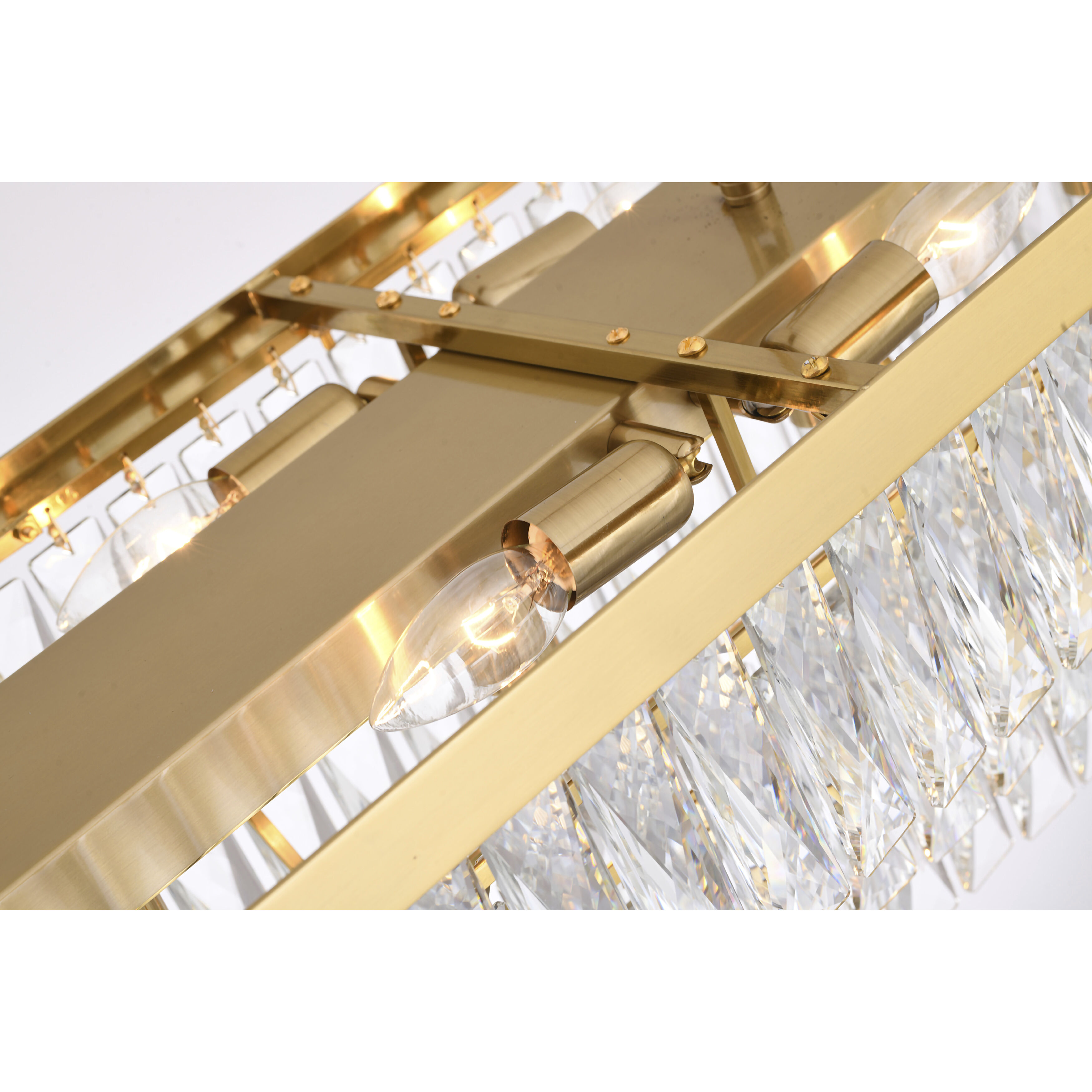 Canada 16 Light 12 inch Gold Chandelier Ceiling Light