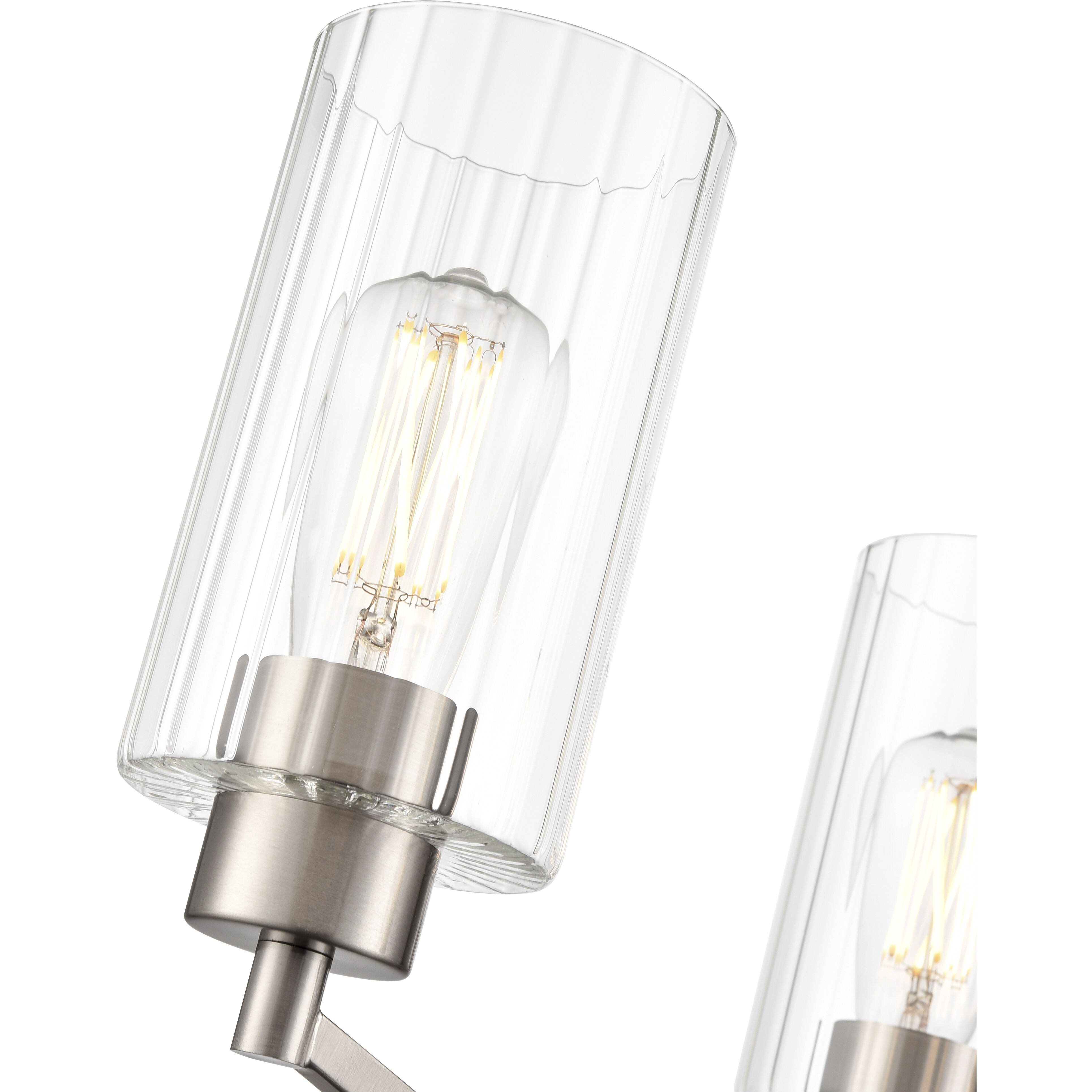 Beverlly 3 Light 21 inch Brushed Nickel Chandelier Ceiling Light