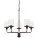 Colton 5 Light 28 inch Bronze Chandelier Ceiling Light