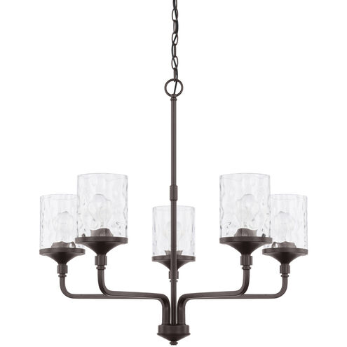 Colton 5 Light 28 inch Bronze Chandelier Ceiling Light