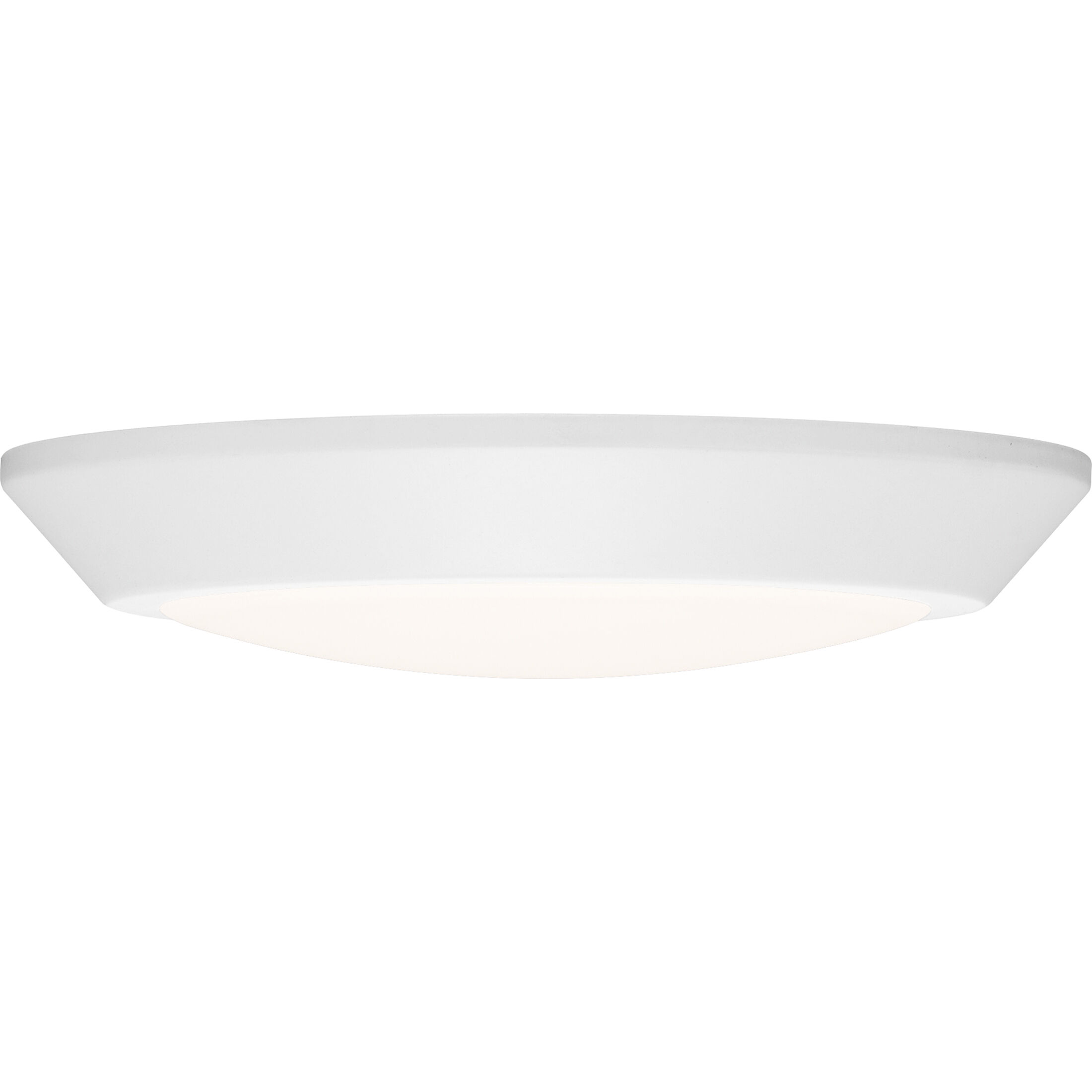 Verge LED 6 inch White Lustre Flush Mount Ceiling Light