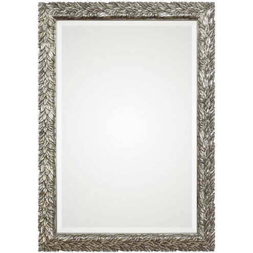 Evelina 35 X 25 inch Burnished Metallic Silver Wall Mirror