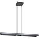 Salvilanas LED 8 inch Black Pendant Ceiling Light