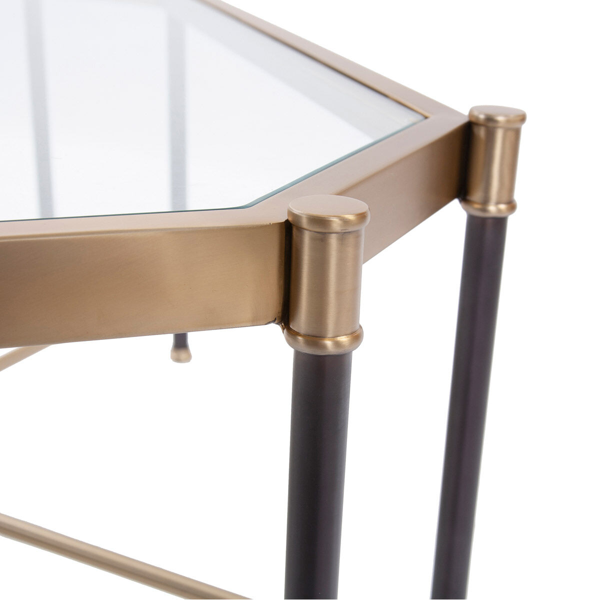 Graham Brushed Gold Coffee Table