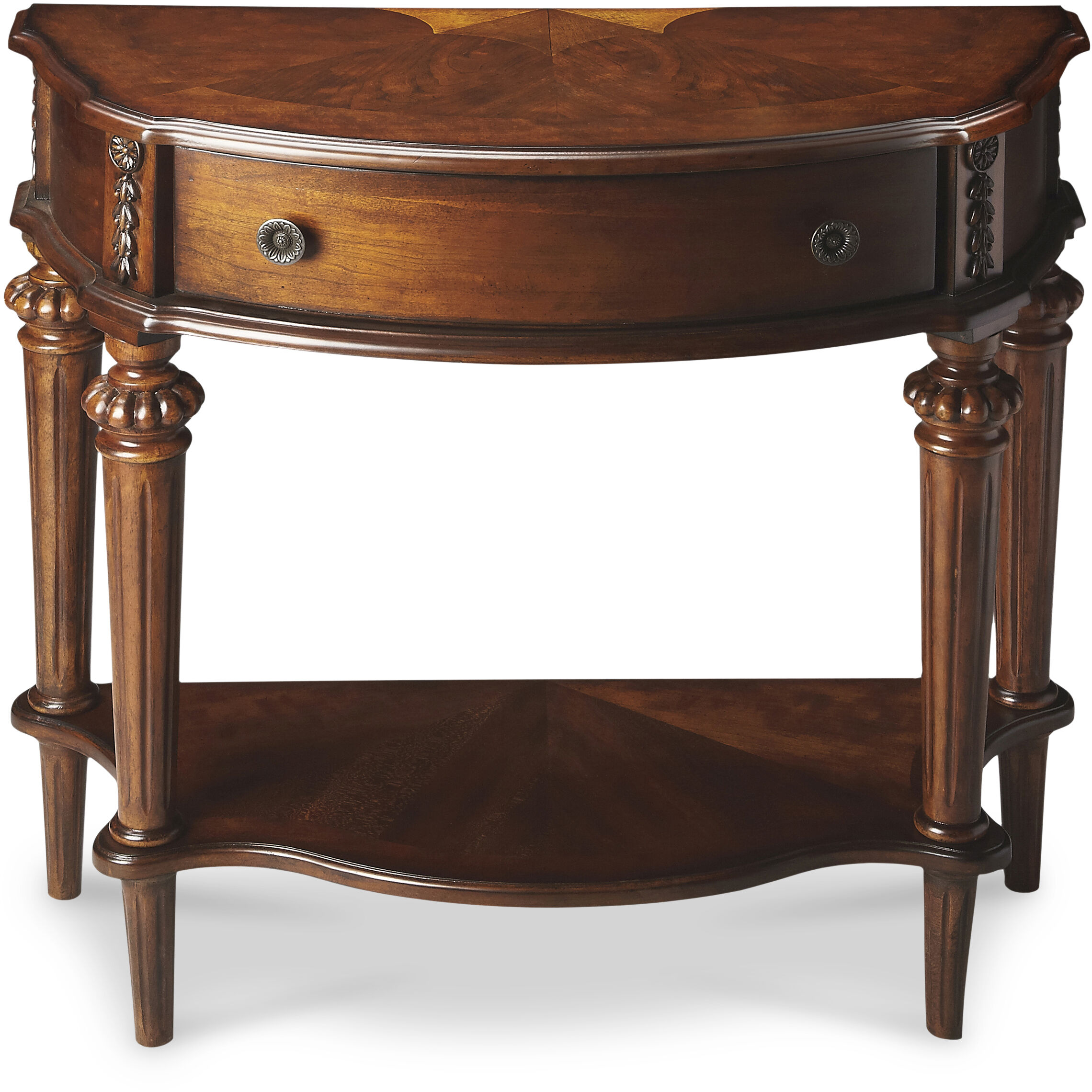 Masterpiece Halifax 33 X 15 inch Nutmeg Console Sofa Table