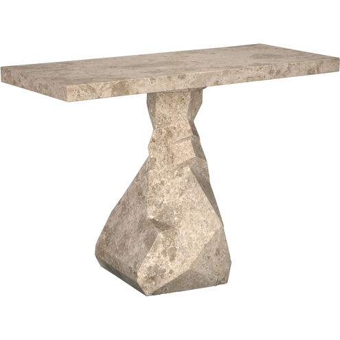 Tilden 42 X 18 inch White Marble Console