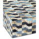 Ezra 8 inch Blue and Natural Boxes, Set of 2
