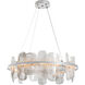 Vitre LED 38 inch Vintage Platinum Pendant Ceiling Light, Circular
