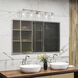 Whittier 5 Light 35 inch Brushed Nickel Vanity Wall Sconce Wall Light, Large