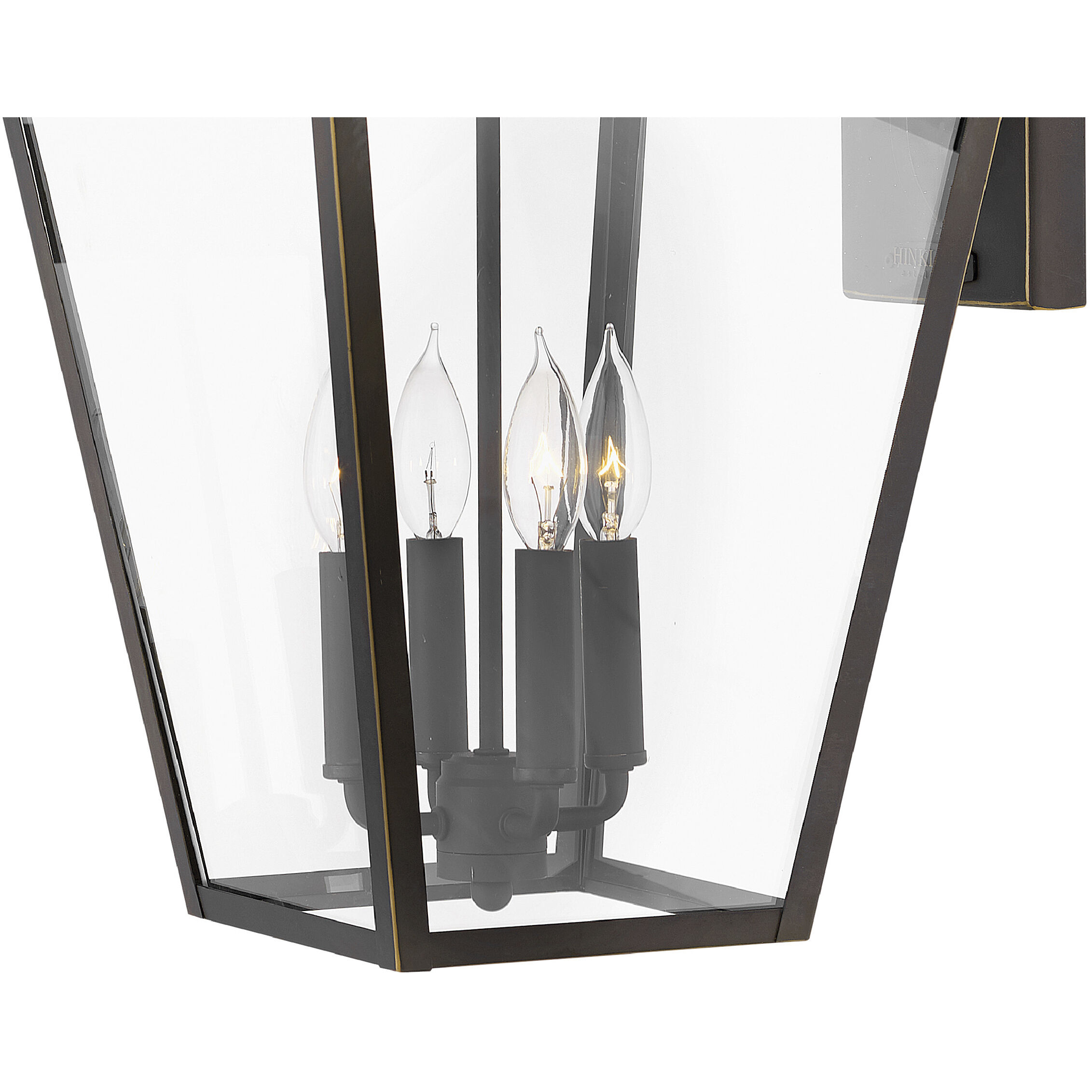 Estate Series Alford Place Outdoor Wall Mount Lantern in Oil Rubbed Bronze, Non-LED, Extra Large