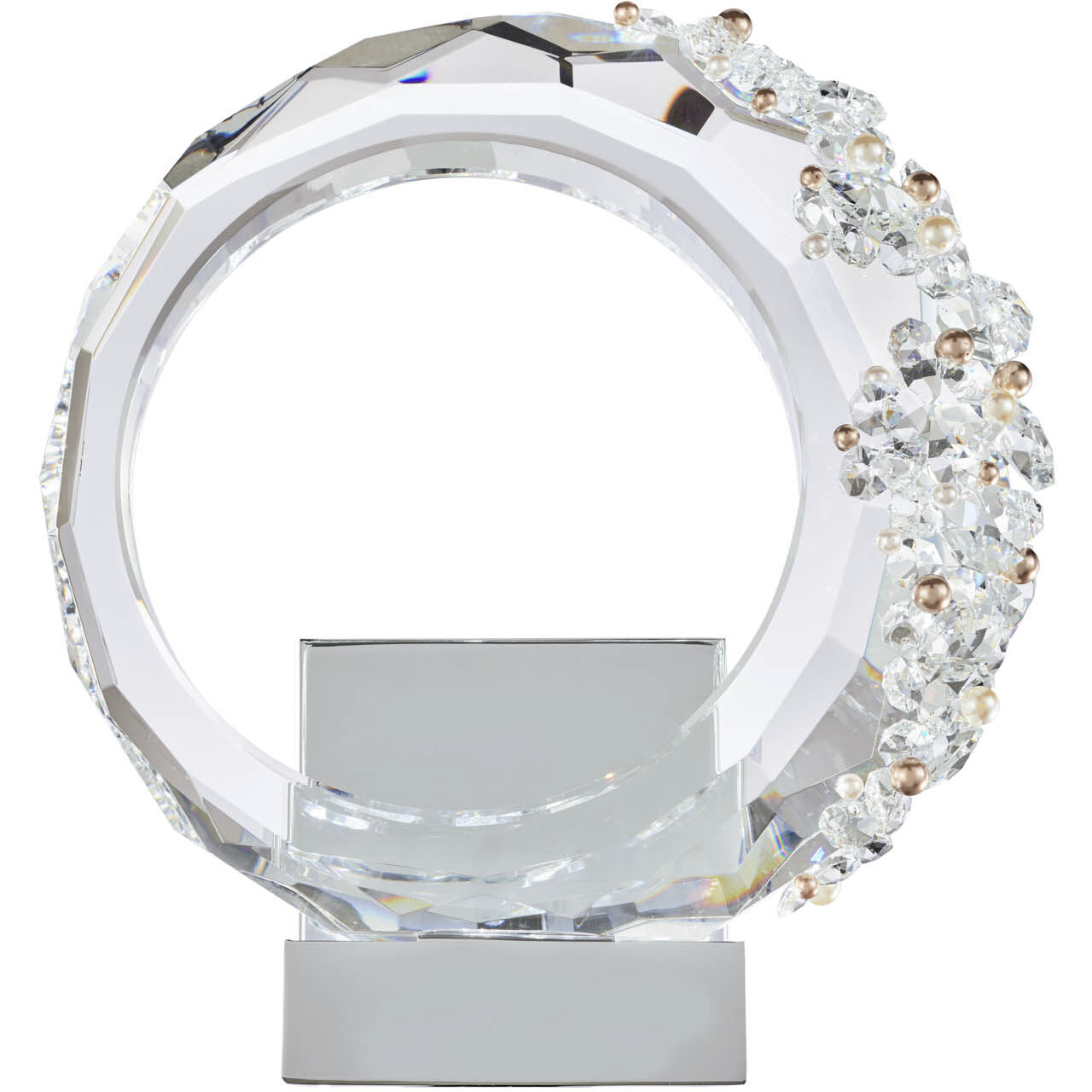 Forever Serenity LED 3.6 inch Polished Chrome ADA Wall Sconce Wall Light, Left Accent