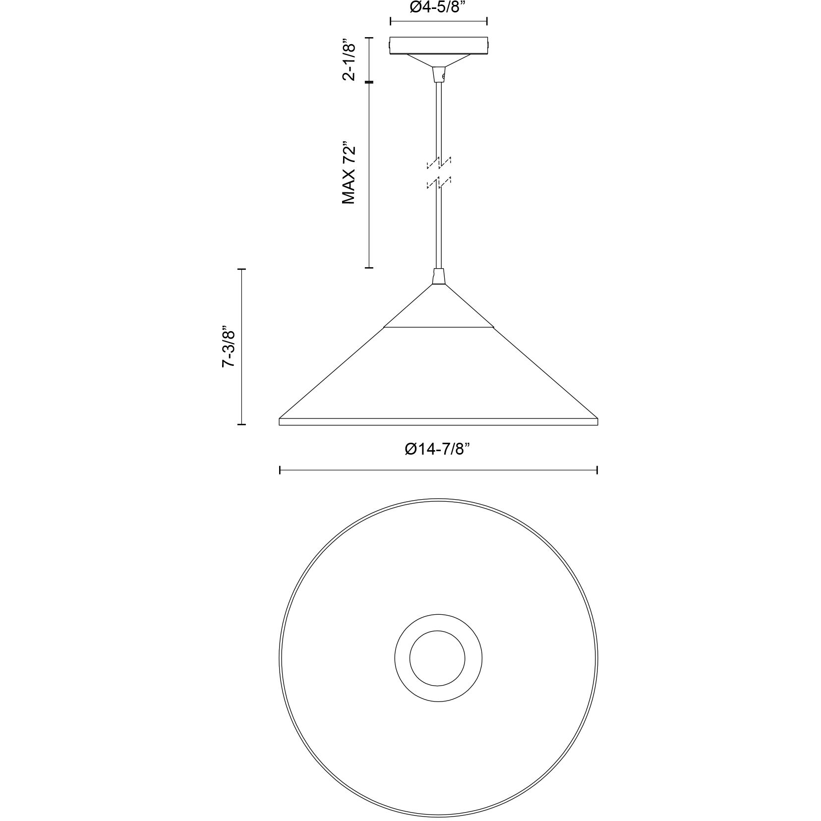 Alora Mood Mauer Pendant Ceiling Light in Brushed Gold, Clear Glass