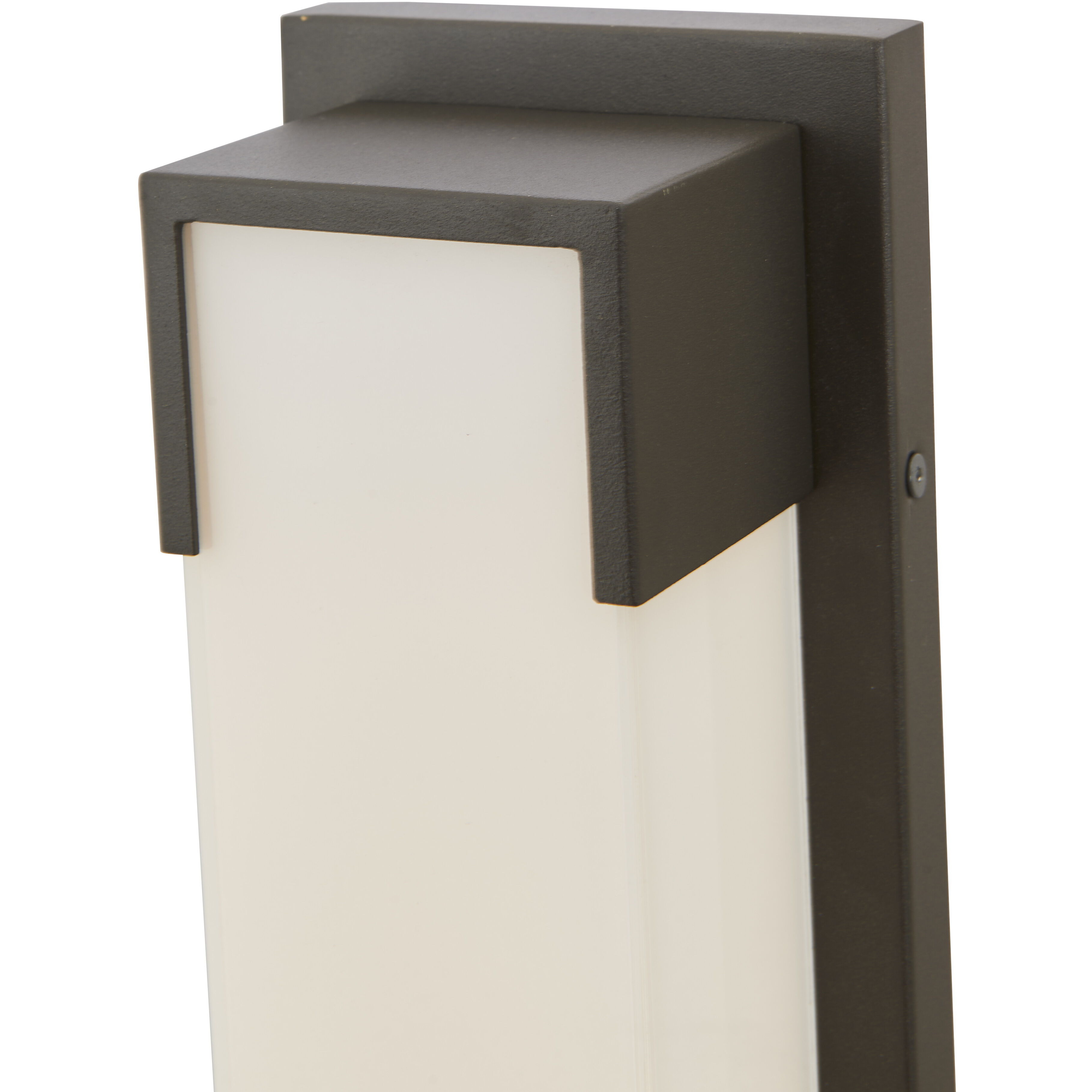 Titon LED 18 inch Matte Black Outdoor Wall Light